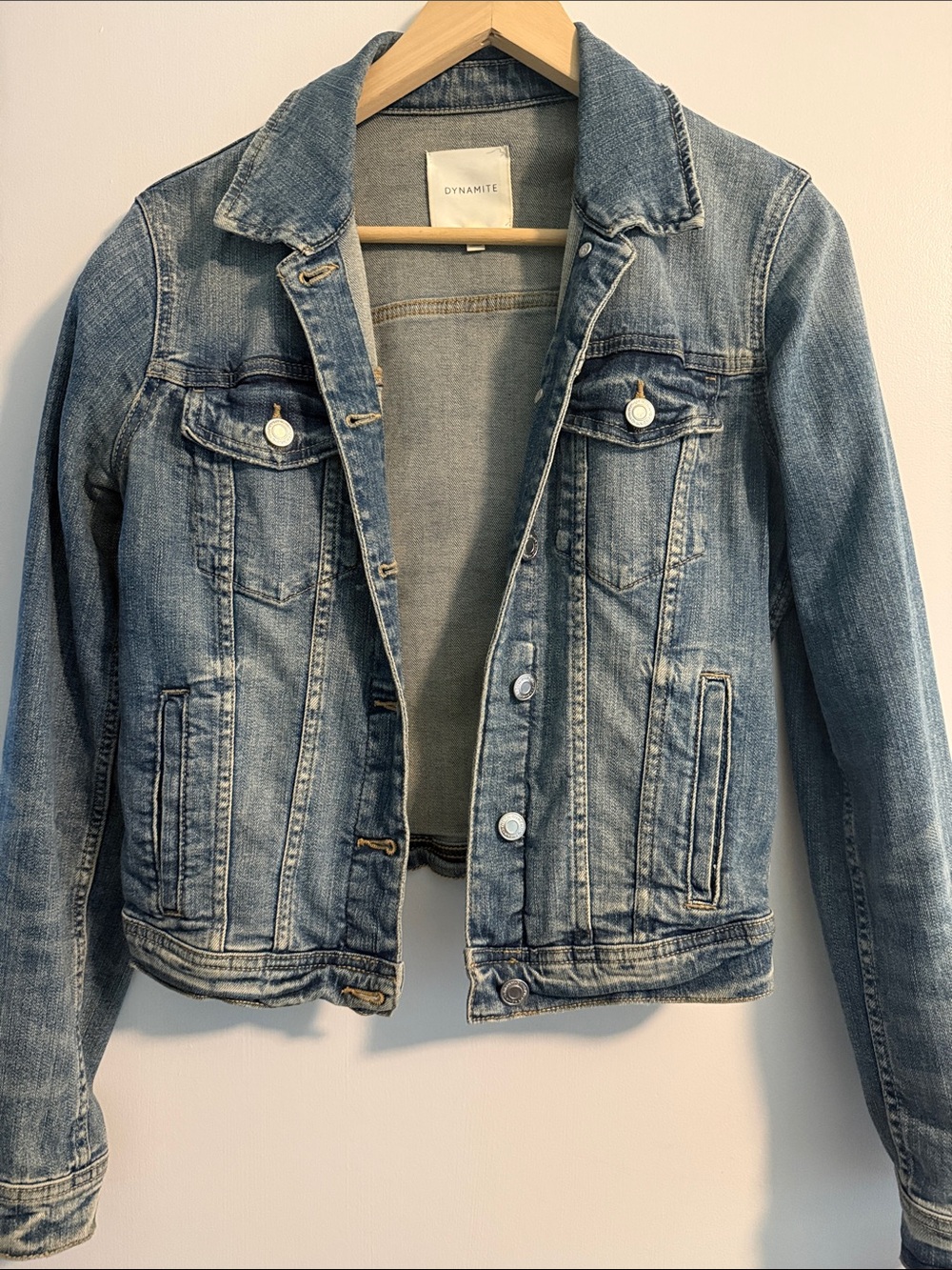 Dynamite Pale Blue Denim Jacket